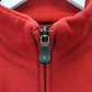 ADIDAS 00s 1/4 Zip Sweatshirt Red | Medium