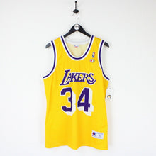 Load image into Gallery viewer, Mens NBA CHAMPION 00s LA LAKERS Jersey Gold | Large

