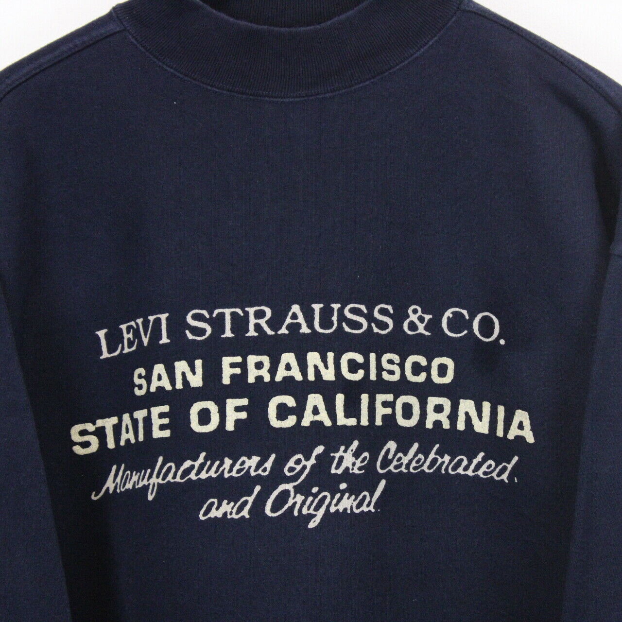 LEVIS 90s Sweatshirt Navy Blue | XL