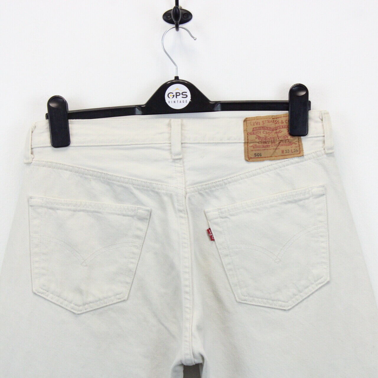 LEVIS 501 Jeans Beige | W33 L34
