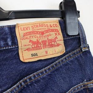 Womens LEVIS 501 Jeans Dark Blue | W29 L32