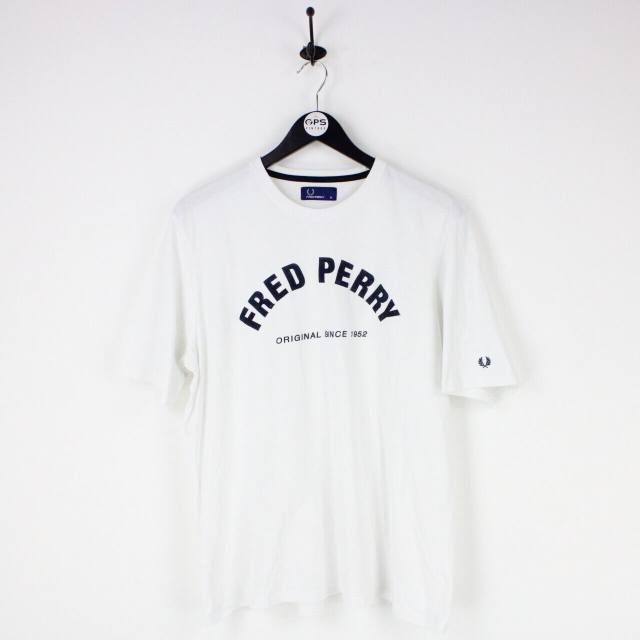 FRED PERRY T-Shirt White | XL – GPS Vintage
