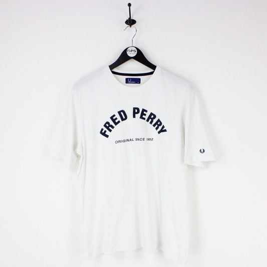 FRED PERRY T-Shirt White | XL