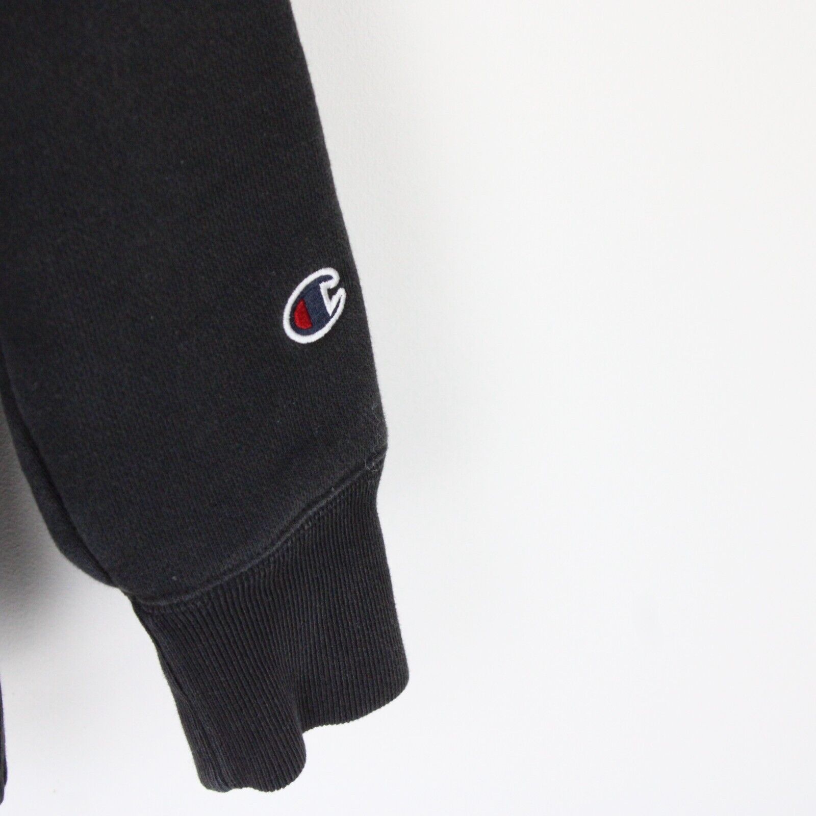 Womens CHAMPION Sweatshirt Black | XS