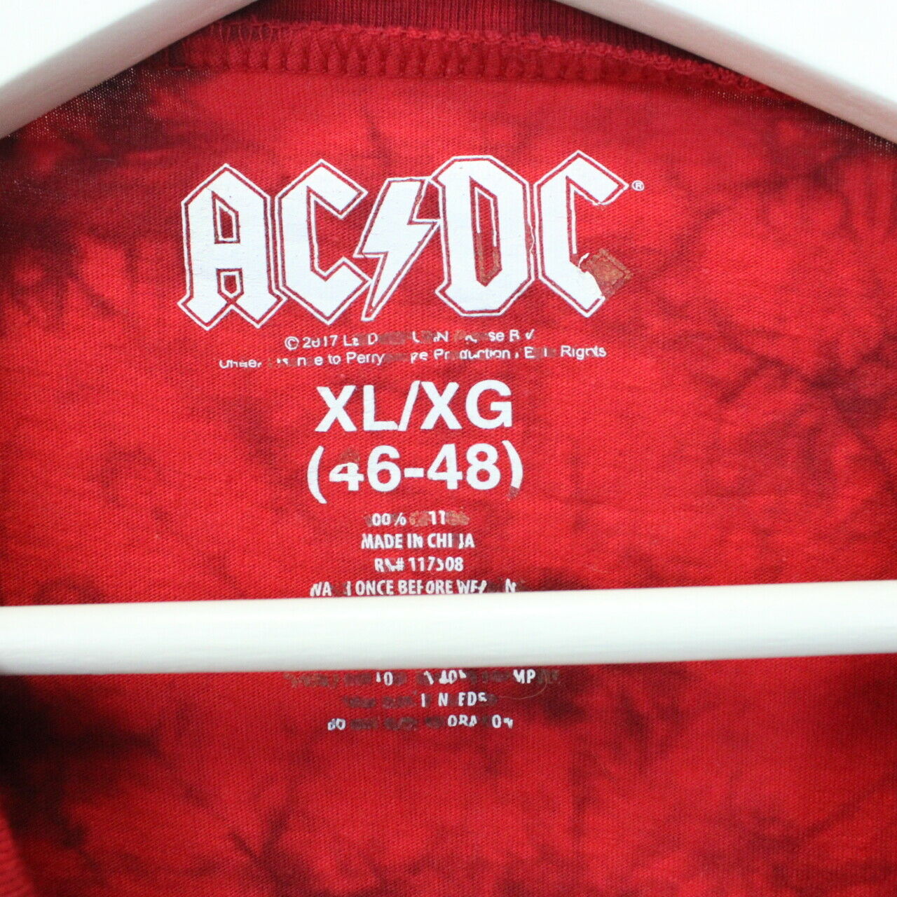 AC/DC Vest Red | XL