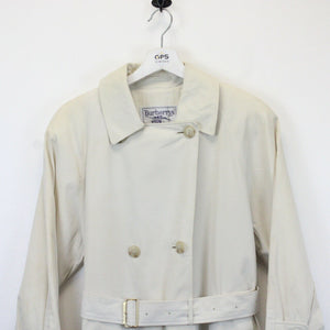 Womens BURBERRYS 90s Trench Coat Cream | Large