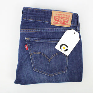 Womens LEVIS 711 Jeans Dark Blue | W29 L30