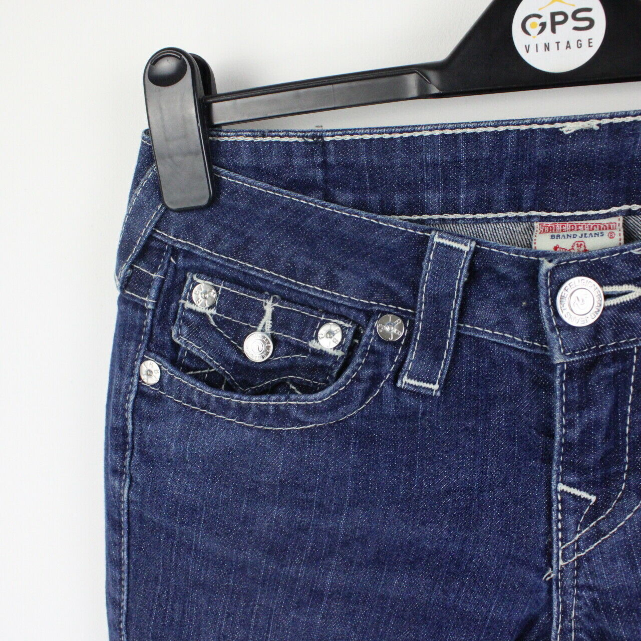 Womens TRUE RELIGION Julie Jeans Blue | W29 L34