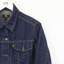 Load image into Gallery viewer, Womens Denim Jacket Dark Blue | Small
