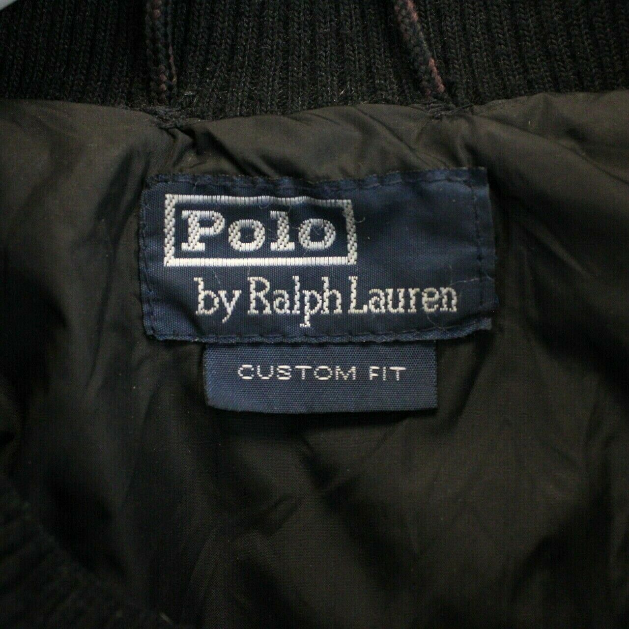 RALPH LAUREN Down Puffer Jacket Black | Large