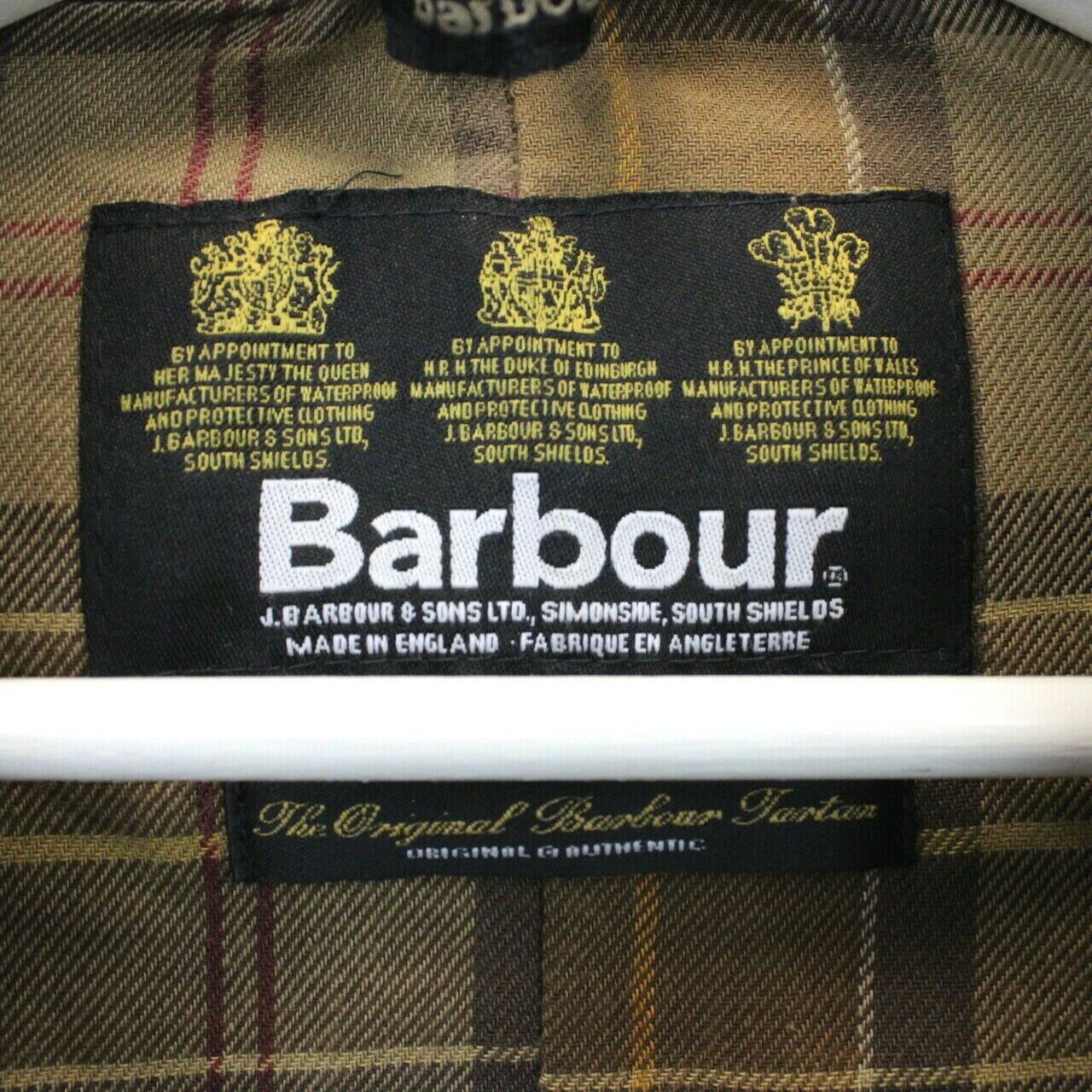 Womens BARBOUR Utility Waxed Jacket Tan | XL