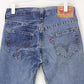 Mens LEVIS 907 Jeans Mid Blue | W29 L32