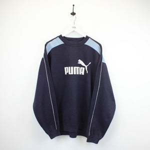 PUMA 00s Sweatshirt Navy Blue | XXL