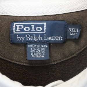 RALPH LAUREN Polo Shirt Brown | XXXL