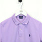 RALPH LAUREN Polo Shirt Purple | Small