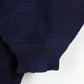 CHEMISE LACOSTE 90s Knit Cardigan Navy Blue | XL