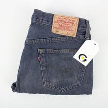 Load image into Gallery viewer, Mens LEVIS 501 Jeans Dark Blue | W32 L28
