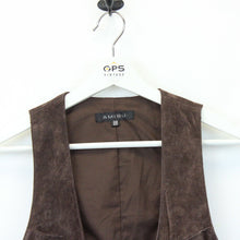 Load image into Gallery viewer, Womens Suede Vest Brown | Small
