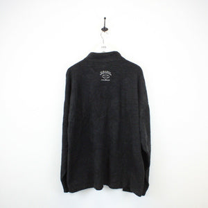 HARLEY DAVIDSON 90s 1/4 Zip Fleece Black | XXL