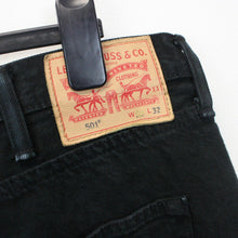 Load image into Gallery viewer, LEVIS 501 Jeans Black | W40 L32
