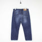Mens LEVIS 501 Jeans Dark Blue | W38 L28