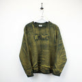 ADIDAS Sweatshirt Green | Medium