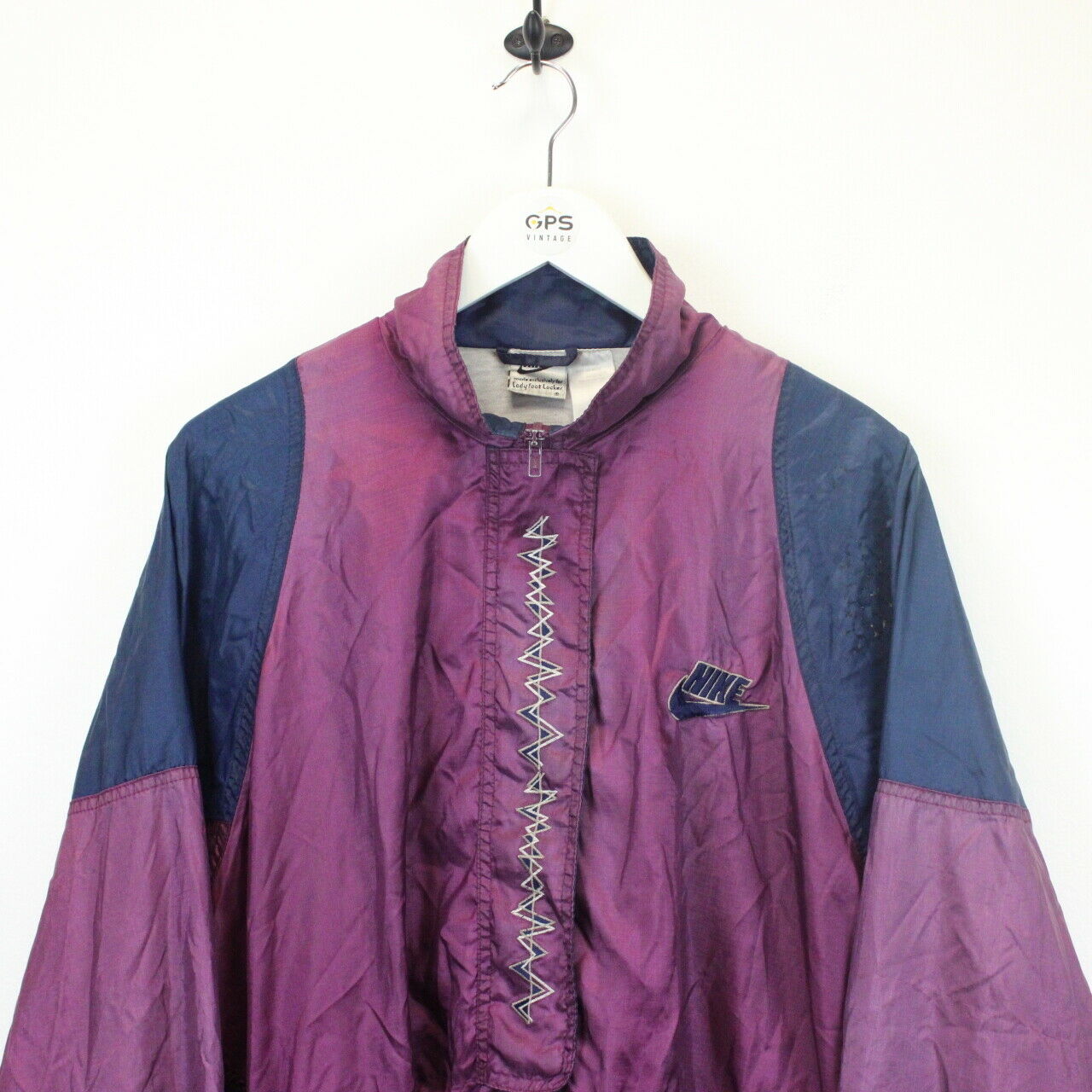 Womens NIKE 90s Jacket Purple | XXL