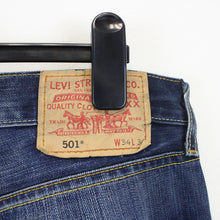 Load image into Gallery viewer, LEVIS 501 Jeans Dark Blue | W34 L36
