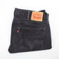 LEVIS 501 Jeans Black Charcoal | W40 L36