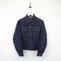 Womens Denim Jacket Dark Blue | Small