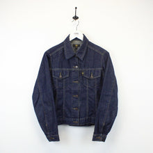 Load image into Gallery viewer, Womens Denim Jacket Dark Blue | Small
