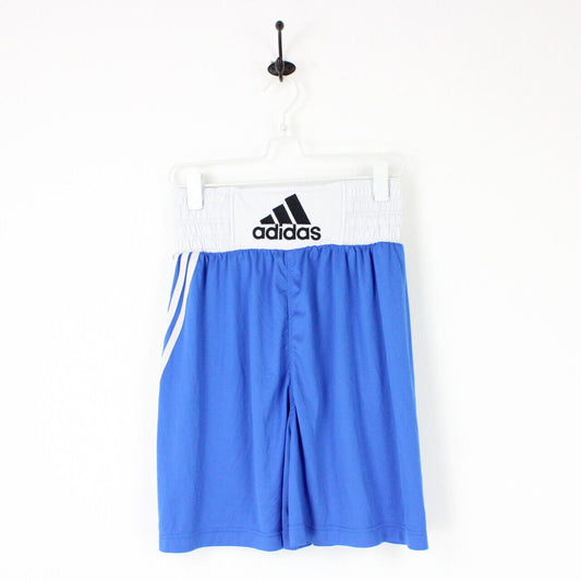 Mens ADIDAS Boxing Shorts Blue | Small