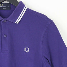 Load image into Gallery viewer, Mens FRED PERRY Polo Shirt Purple | Small
