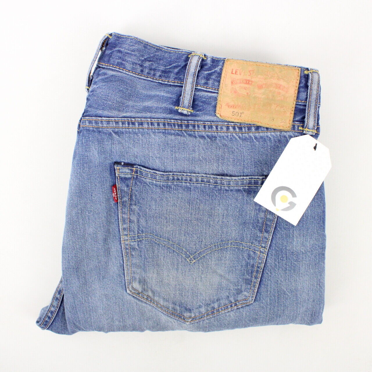 LEVIS 501 Jeans Mid Blue | W38 L34
