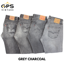 Load image into Gallery viewer, LEVIS 501 Jeans Grade A | Black Grey
