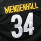 NFL REEBOK 00s Pittsburgh STEELERS Jersey Black | XL