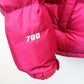 Womens THE NORTH FACE Baltoro 700 Puffer Jacket Pink | Small