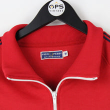 Load image into Gallery viewer, Mens FRED PERRY 90s Track Top Red | Medium
