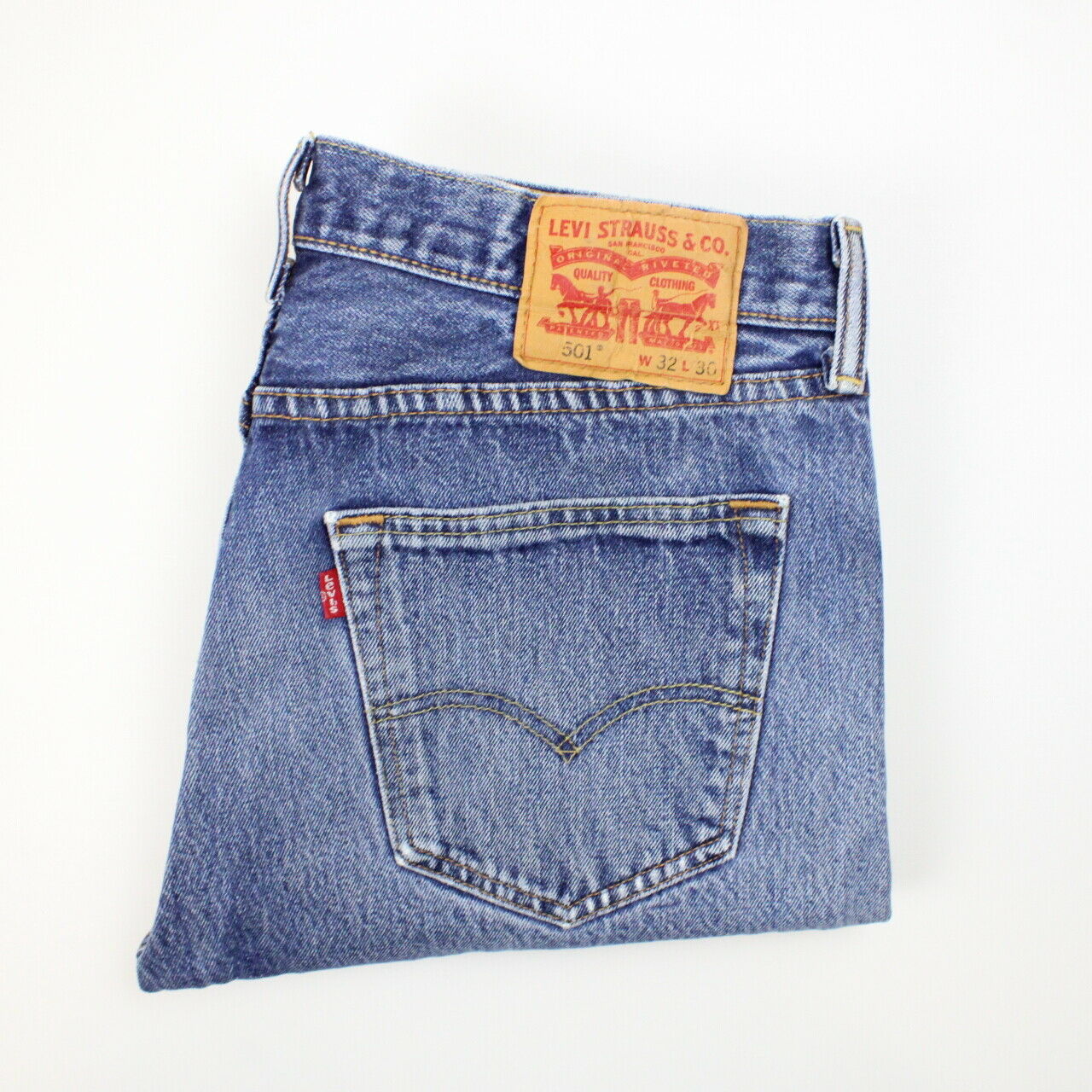 LEVIS 501 Jeans Mid Blue | W32 L30