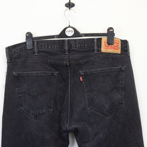 LEVIS 501 Jeans Black Charcoal | W40 L36