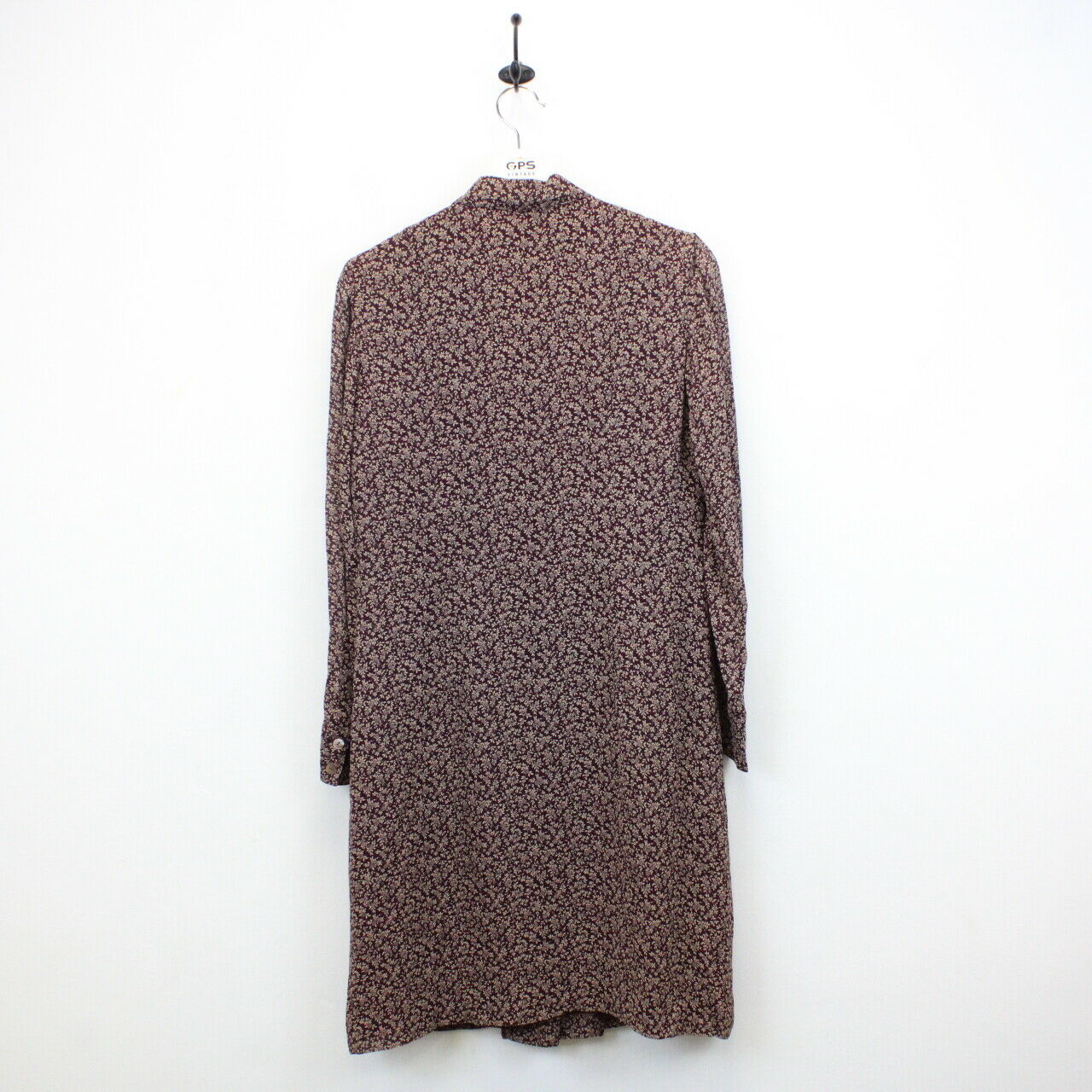 Womens 90s Dress Brown | Small