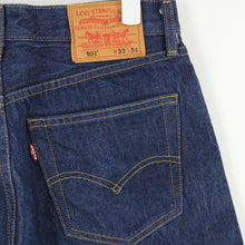 Load image into Gallery viewer, Mens LEVIS 501 Jeans Dark Blue | W31 L32
