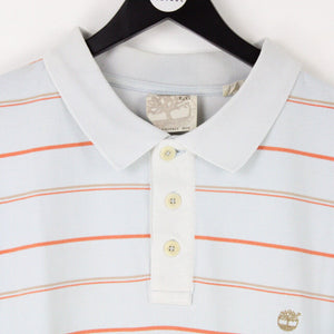 TIMBERLAND Polo Shirt Blue | Large