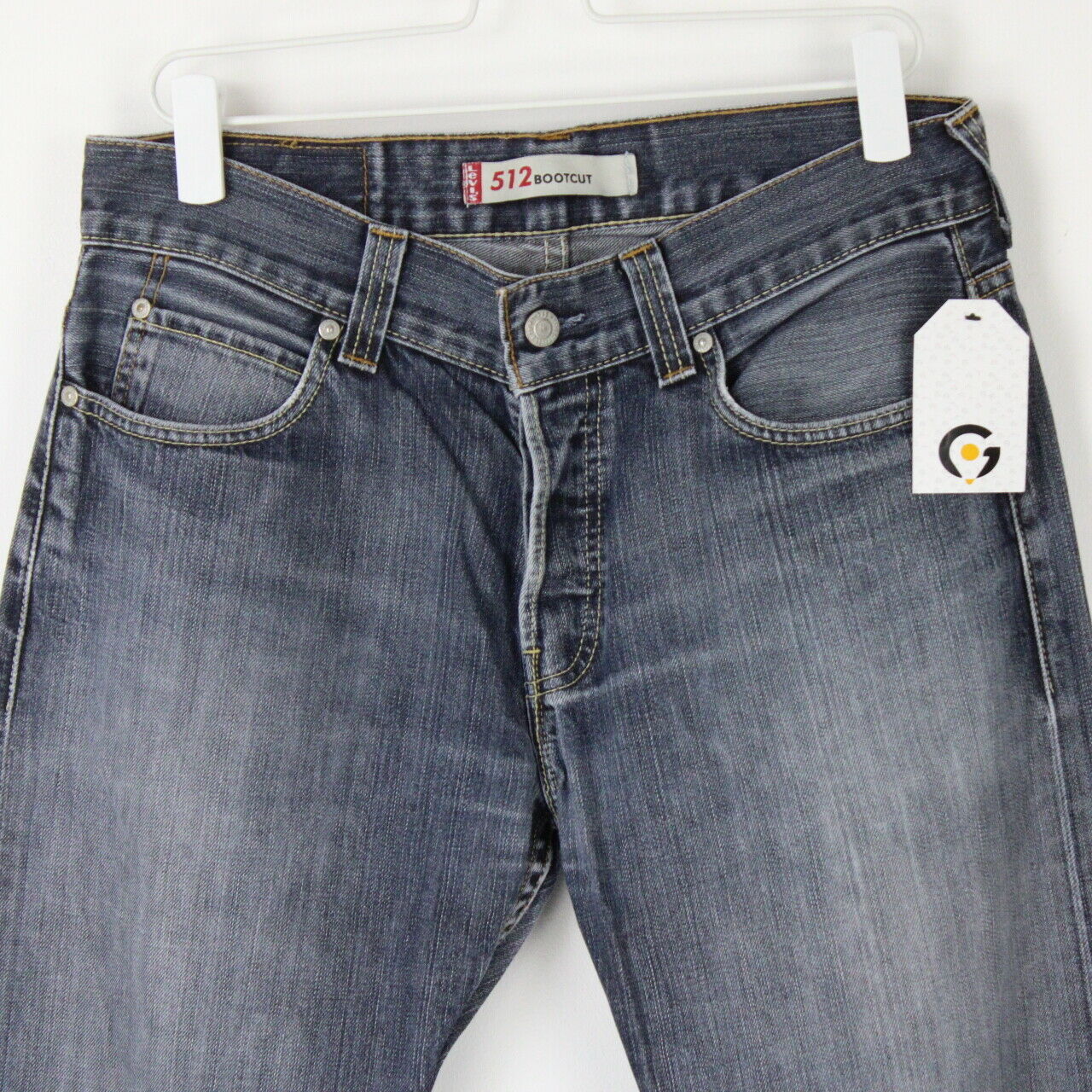 Mens LEVIS 512 Jeans Dark Blue | W32 L34