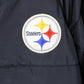 NFL 90s Pittsburgh STEELERS Jacket Black | Small