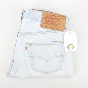 Mens LEVIS 501 Jeans Light Blue | W34 L30