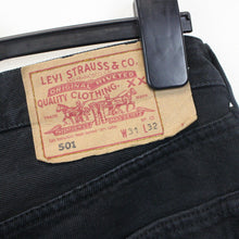 Load image into Gallery viewer, LEVIS 501 Jeans Black | W31 L32
