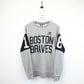 MLB NEW BALANCE Boston BRAVES Sweatshirt Grey | Medium
