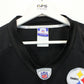 NFL REEBOK 00s Pittsburgh STEELERS Jersey Black | XL