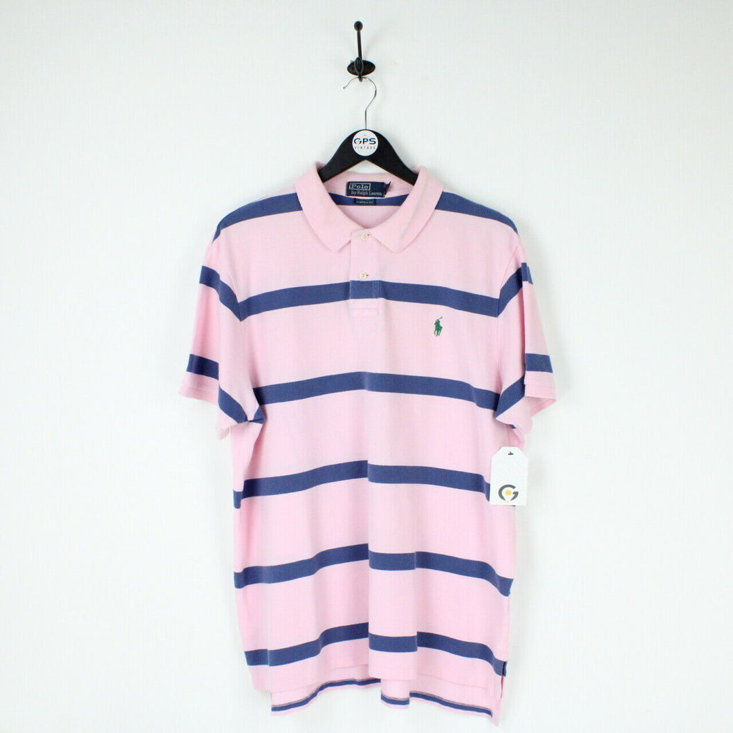Mens RALPH LAUREN Polo Shirt Pink | XXL